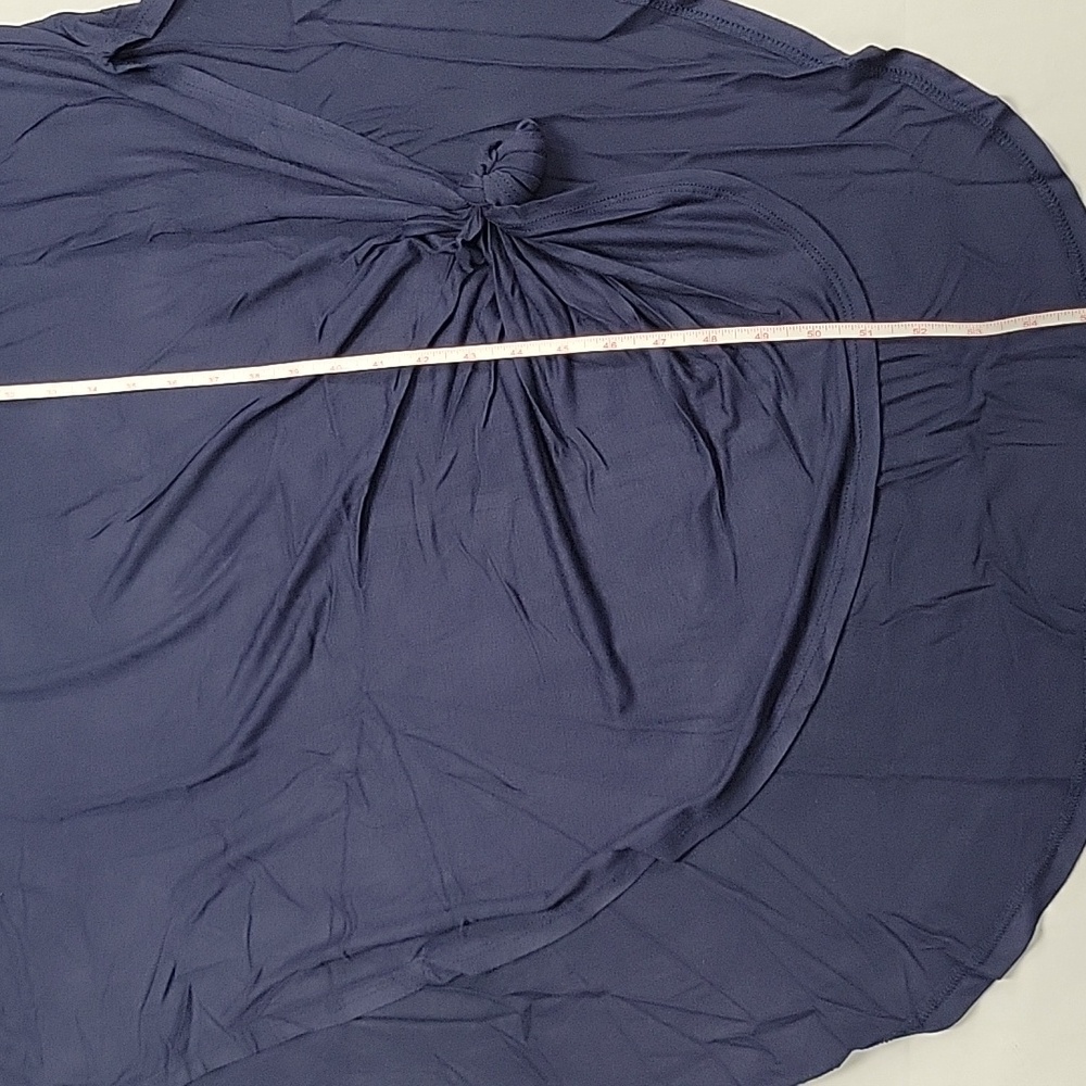 NWT Stilletto's Navy Blue Maxi Dress With Pockets, XL - Picture 8 of 9